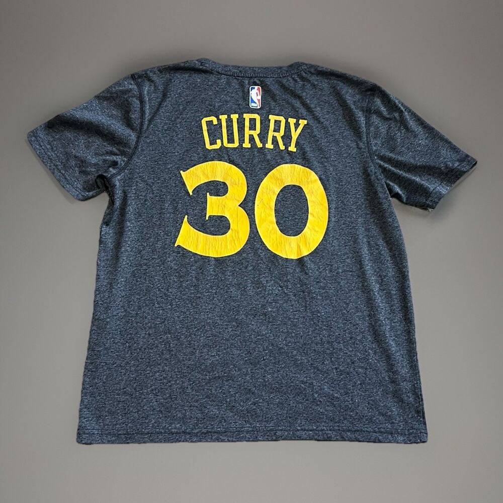 Adidas Youth XL 18 Tee Shirt Warriors Steph Curry 30 Chinese New Year NBA - Picture 3 of 3